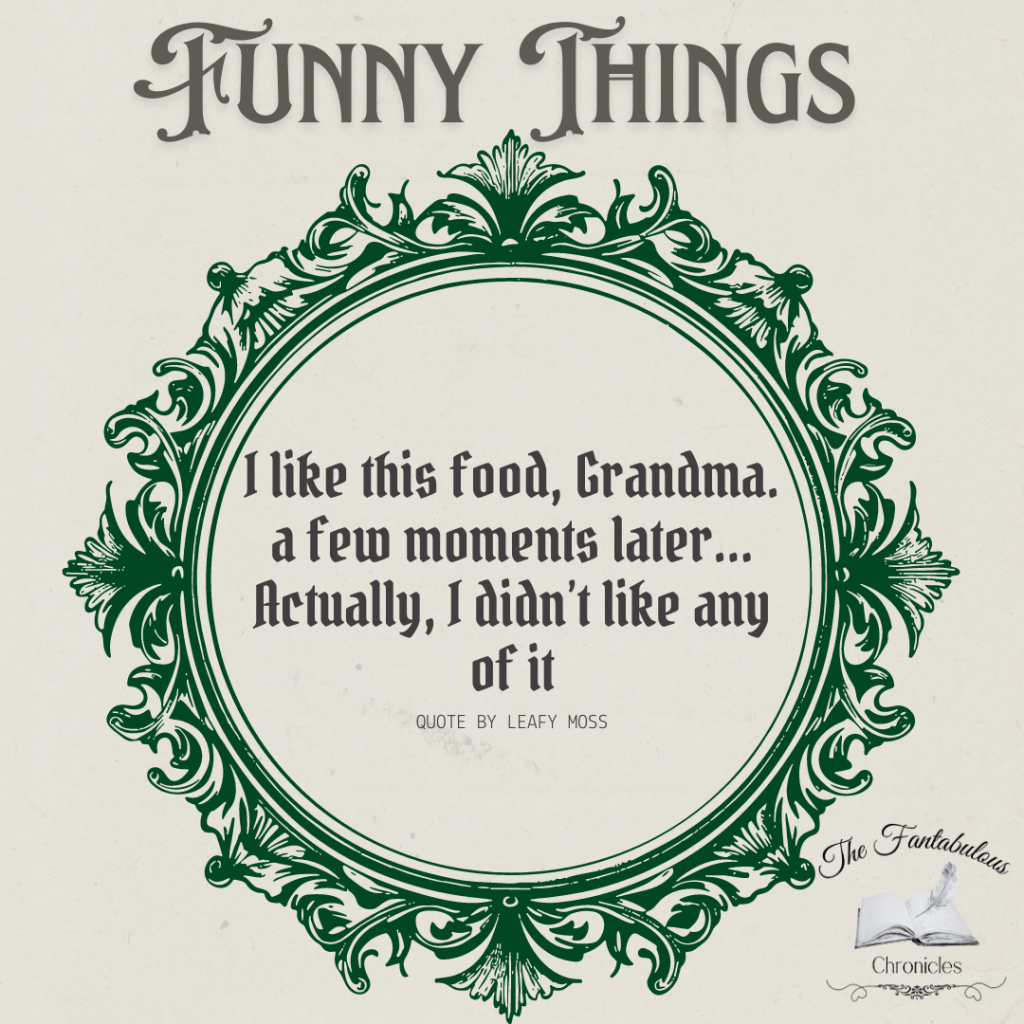 Funny Things 10/5/2024